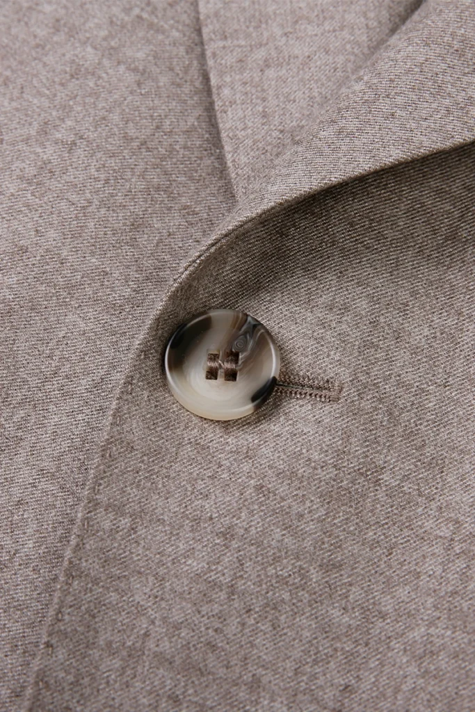 Light Brown Single Breasted Suit