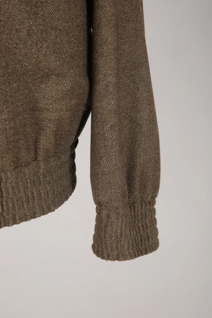 Brown Wool Bomber