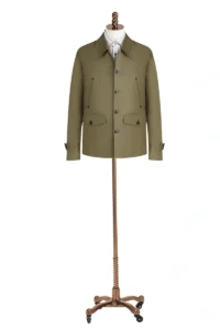 Olive Green Casual Jacket