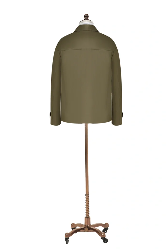 Olive Green Casual Jacket