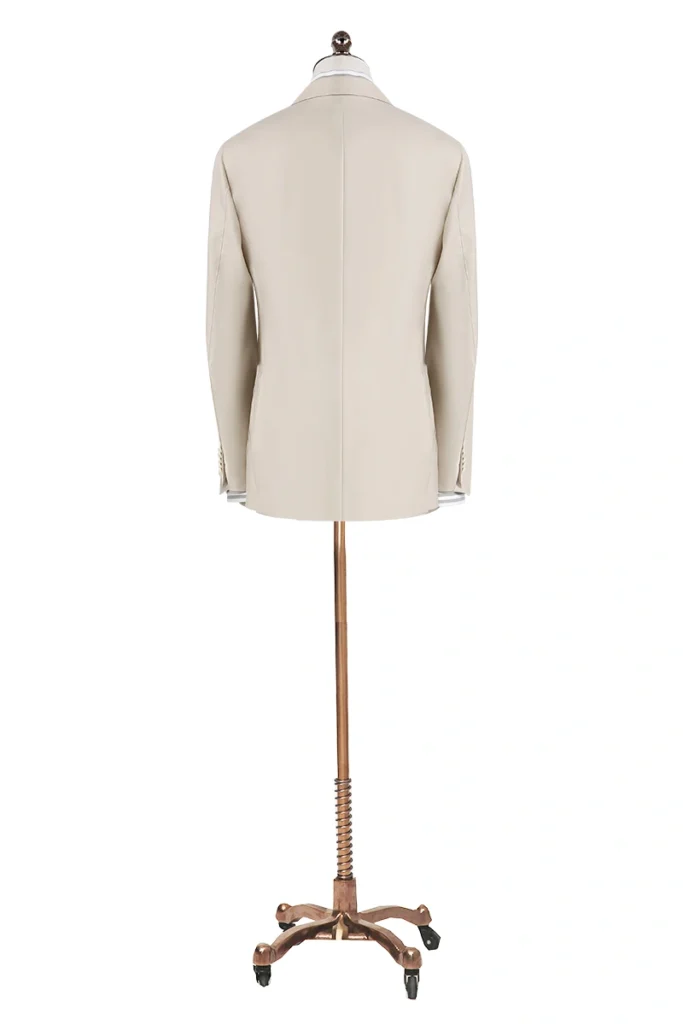 Light Grey Double Breasted Suit