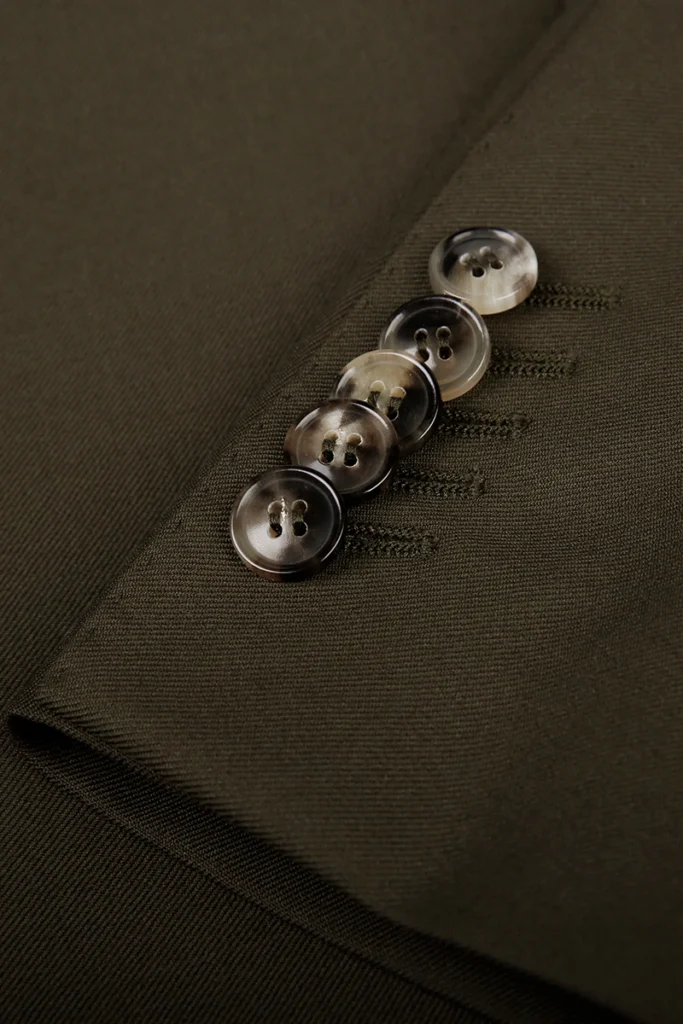 Asymmetrical Double Breasted Suit