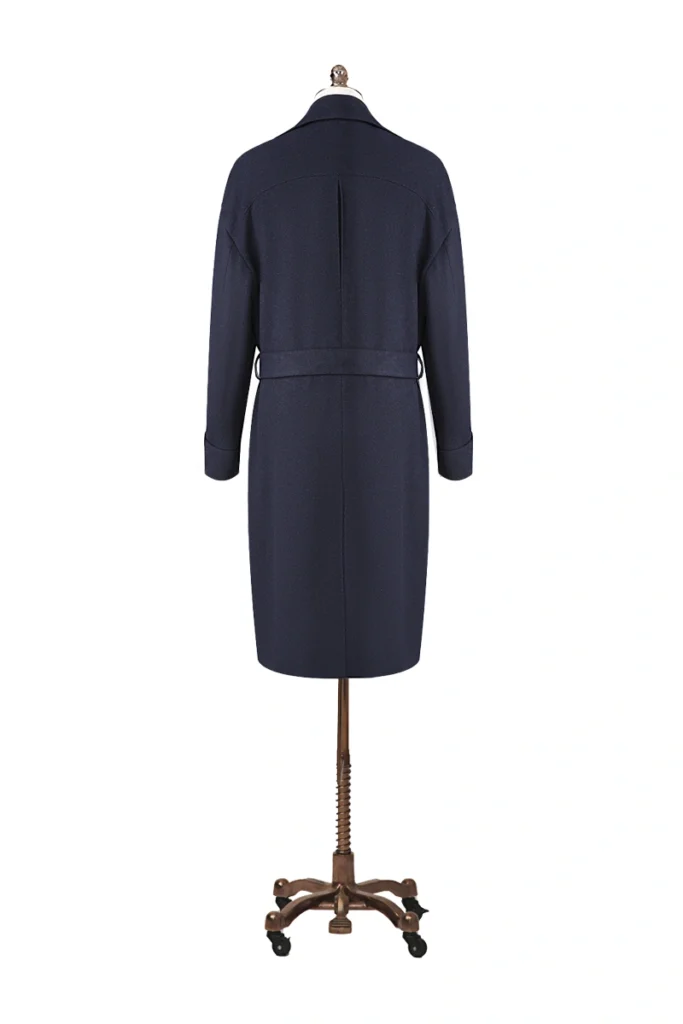 Wool-Cashmere-Silk Overcoat