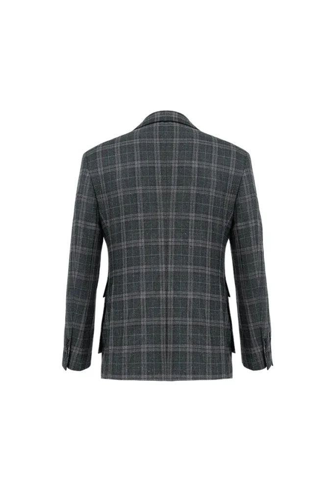 Green Check Blazer