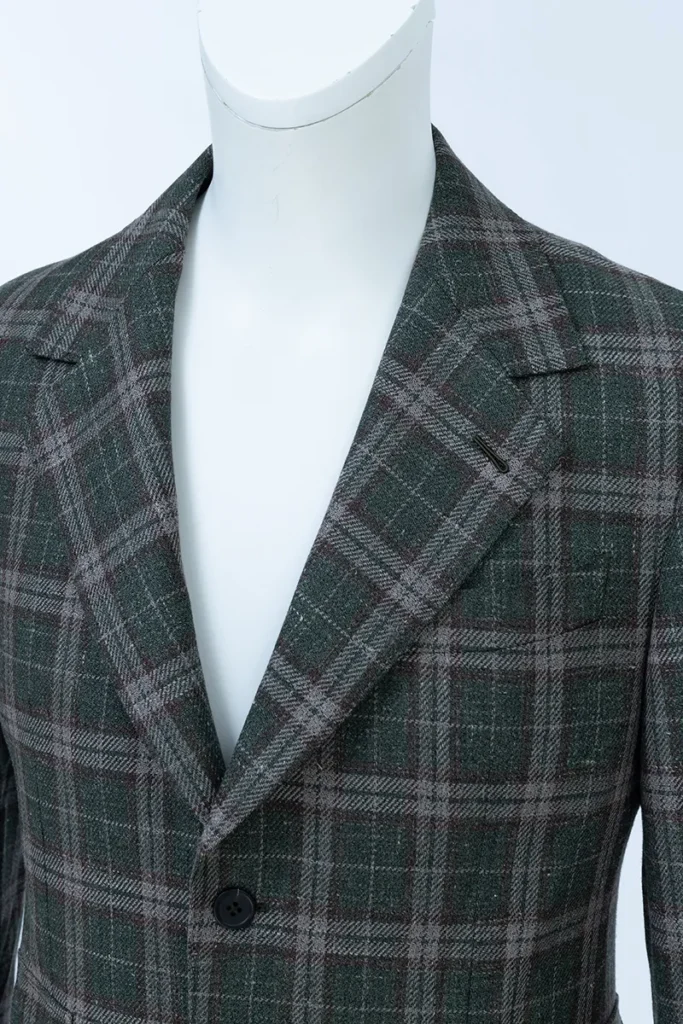 Green Check Blazer