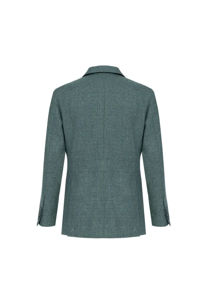 Green Casual Blazer