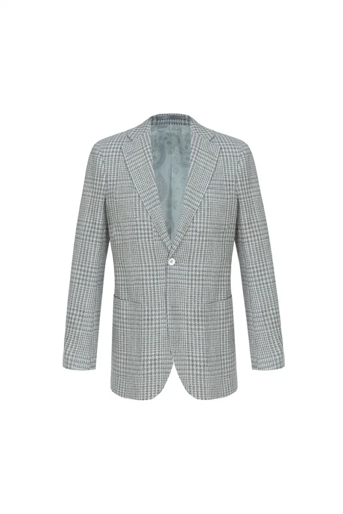 Grey Check Blazer