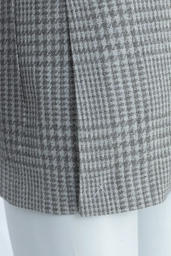 Grey Check Blazer