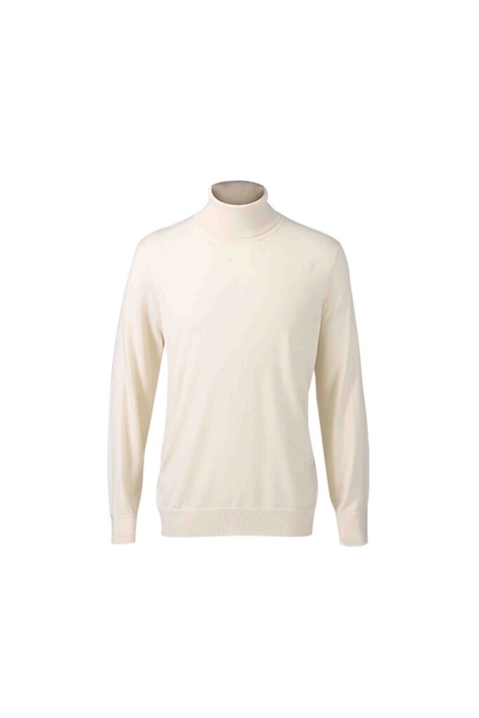 Ivory Cashmere Turtleneck