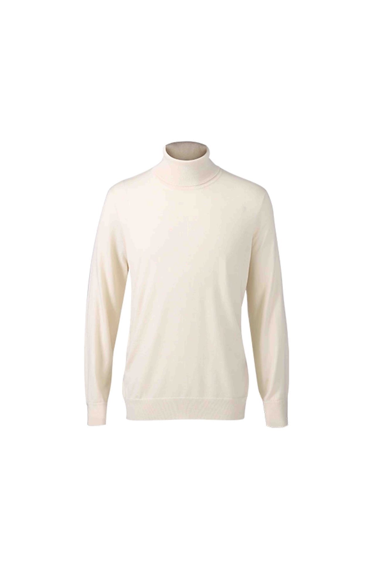 Ivory Cashmere Turtleneck