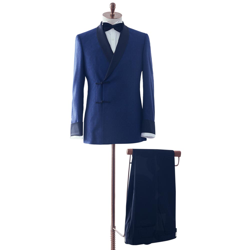 Asian Double Breasted Dinner Suit