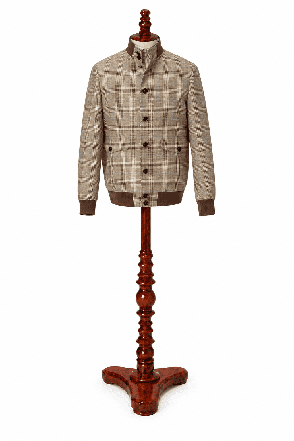 Checked Linen Jacket