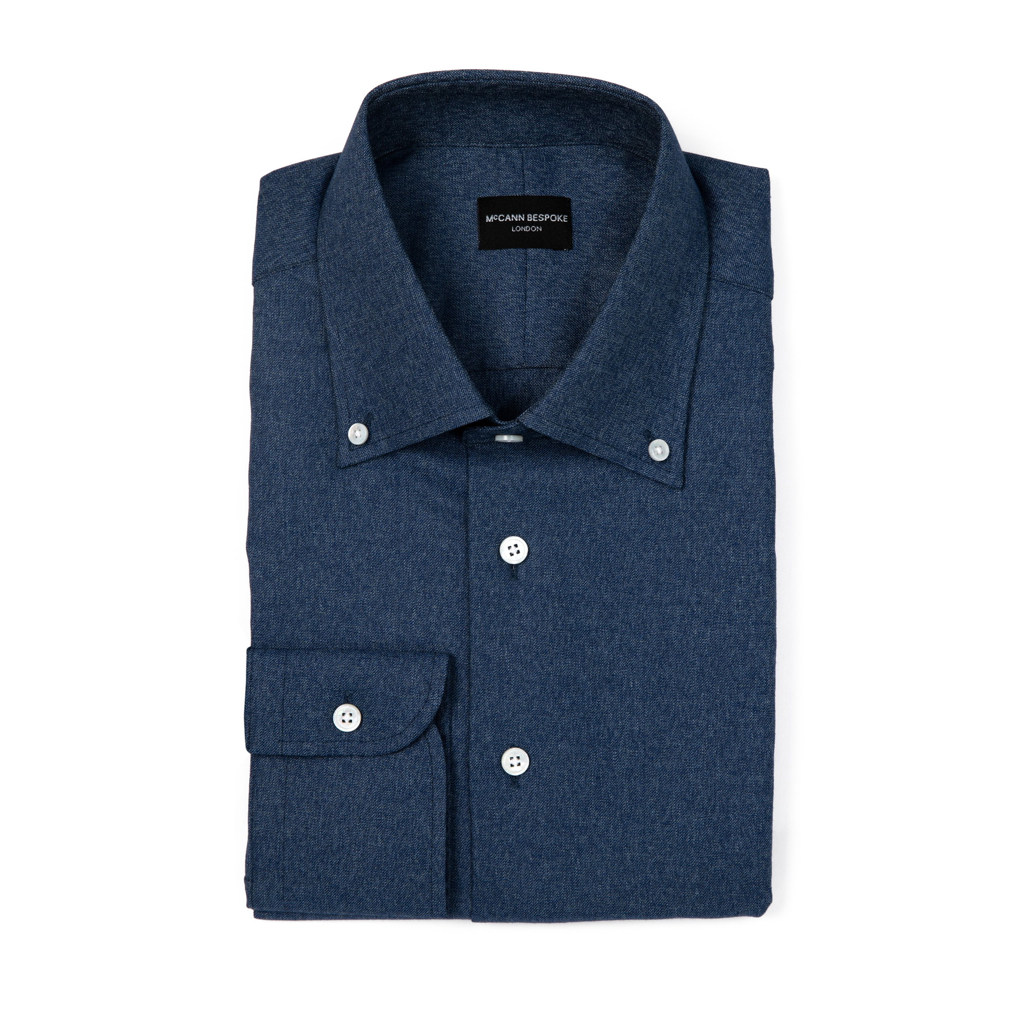 Blue Chambray Casual Shirt