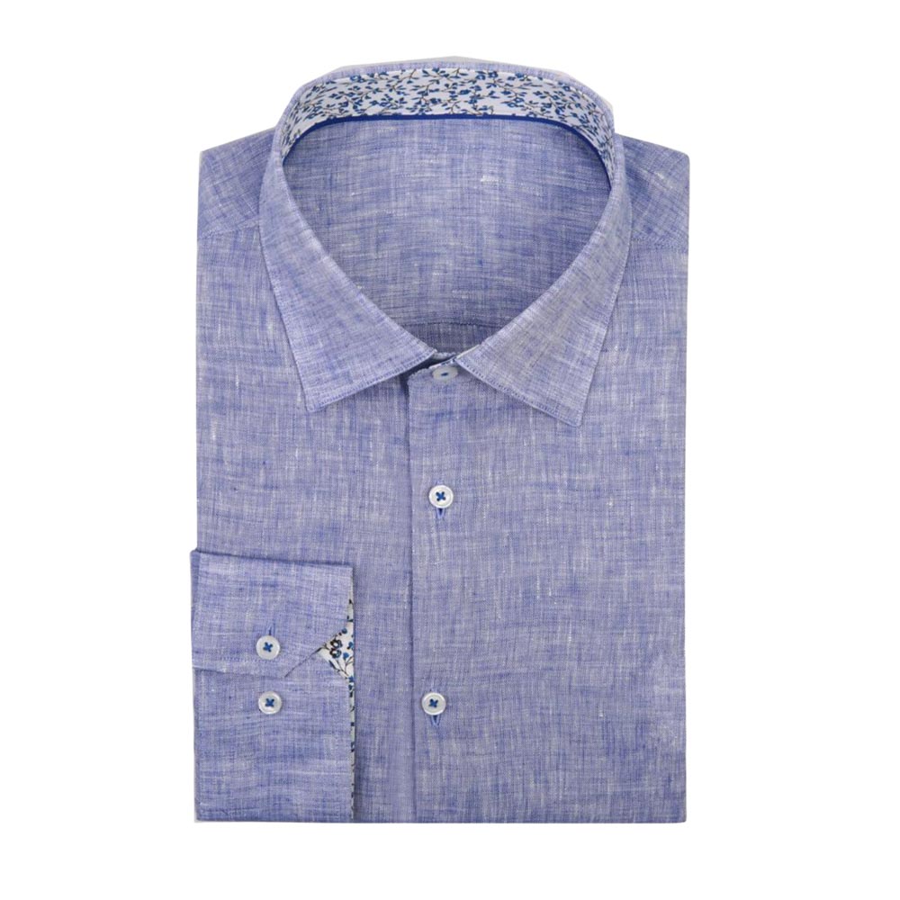Blue Linen Shirt