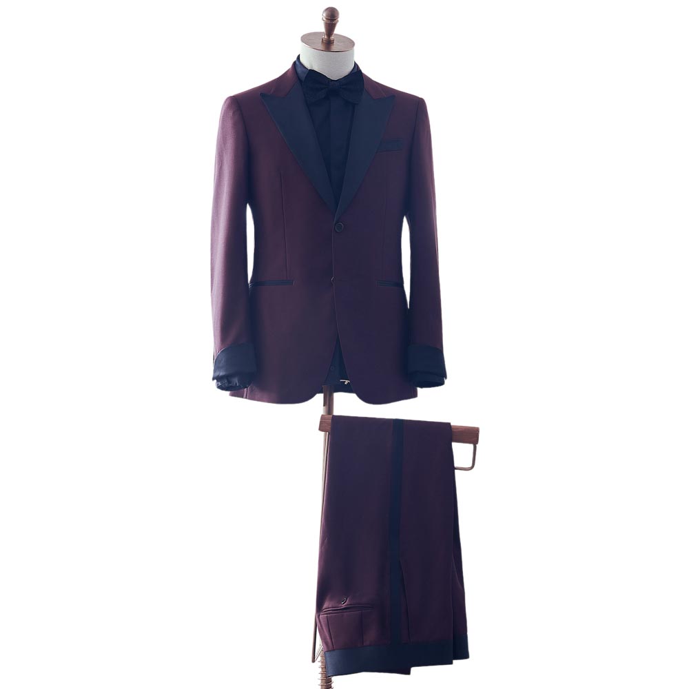 Burgundy Dinner Suit