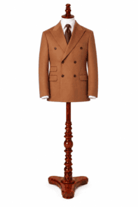 Orange Woollen Winter Jacket