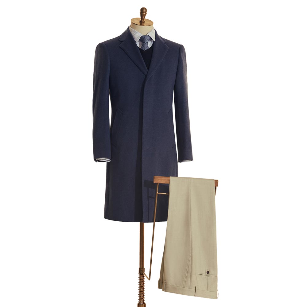 Fly Front Overcoat