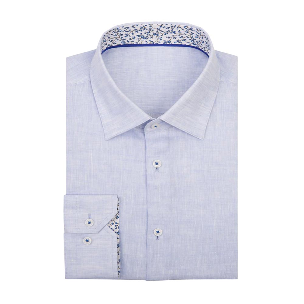 Light Blue Linen Shirt