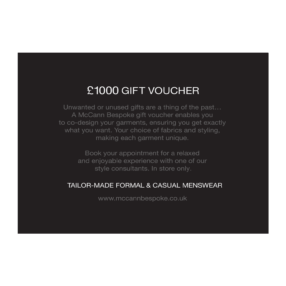 Gift Voucher £1000