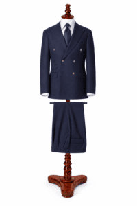 Navy Double Breasted Suit