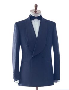Navy Shawl Lapel Dinner Suit