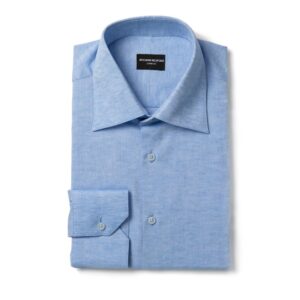 Sky Blue Linen Shirt