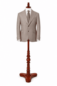 Beige Flannel Jacket
