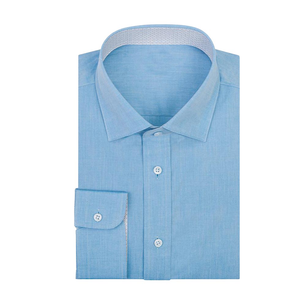 Turquoise Linen Shirt