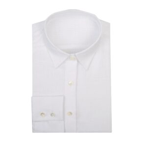 White Small Collar Shirt
