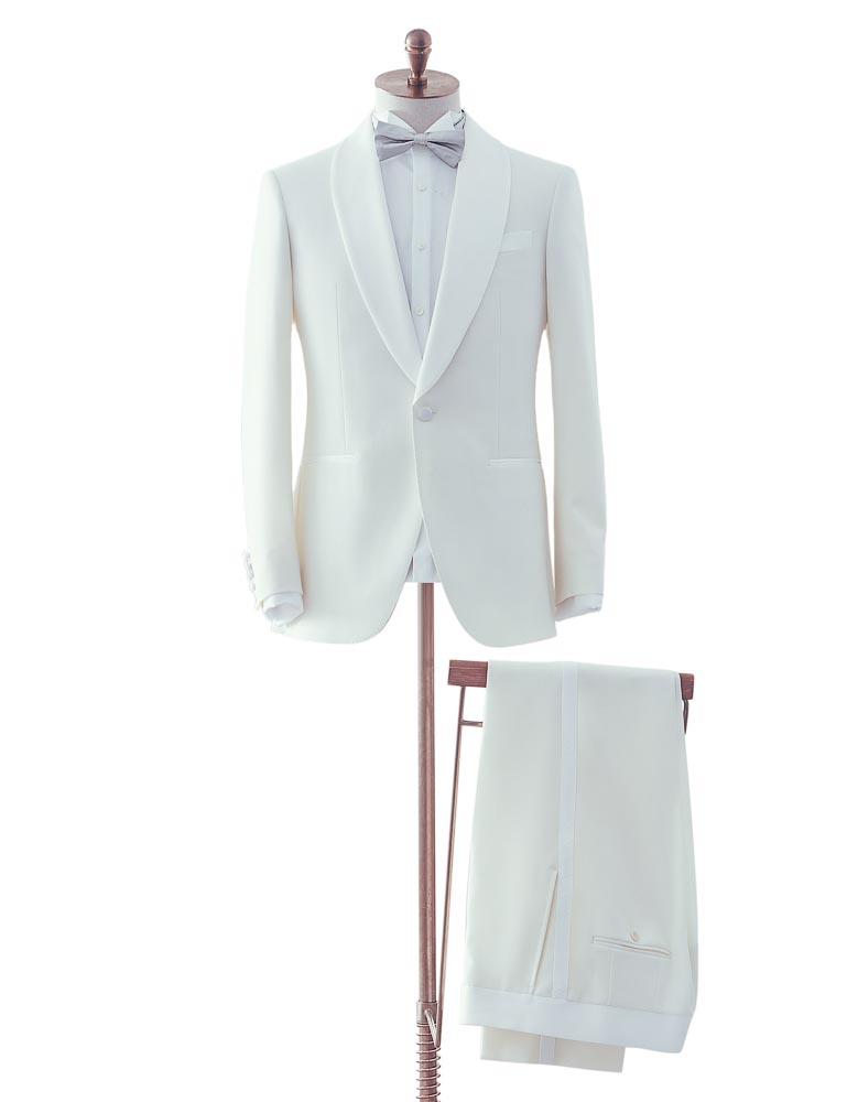White Dinner Suit
