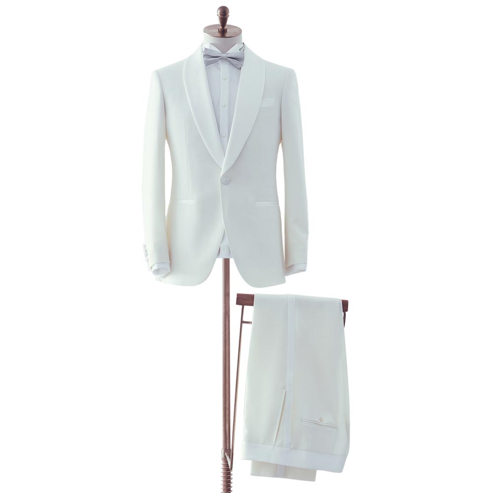 White Dinner Suit