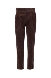Brown Stretch Corduroy Trousers