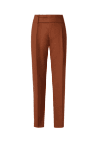 Rust Stretch Corduroy Trousers