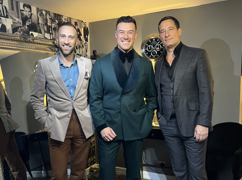 Kai Widdrington Green Dinner Suit